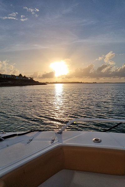 Abaco Car Rentals Bahamas Boat Sunset