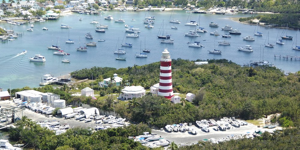 Hope Town Bahamas Elbow Cay Lighthouse